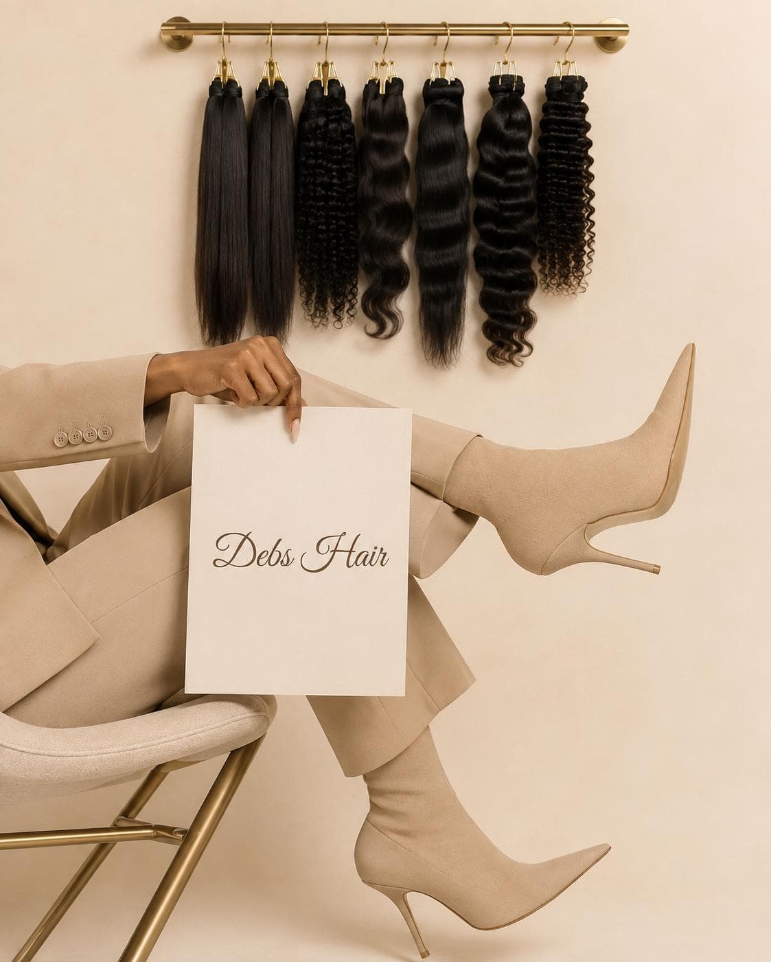Interior of the Debs Hair Beauty salon